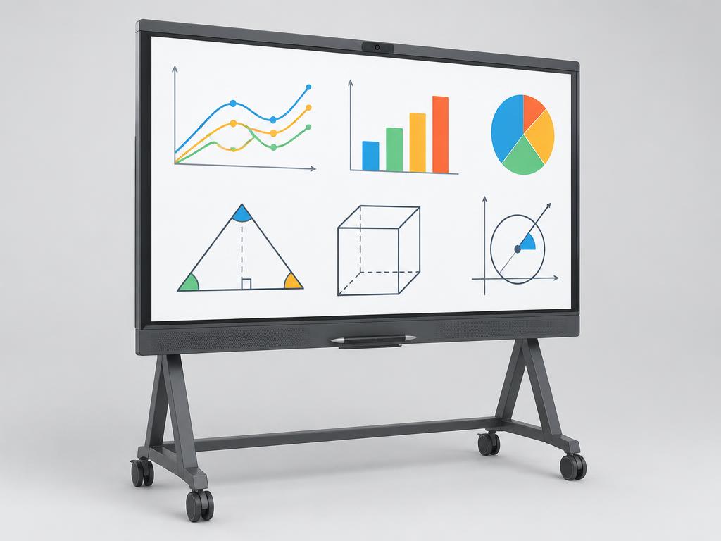 QUINEX S4 Plus Interactive Panel — representative product visualization